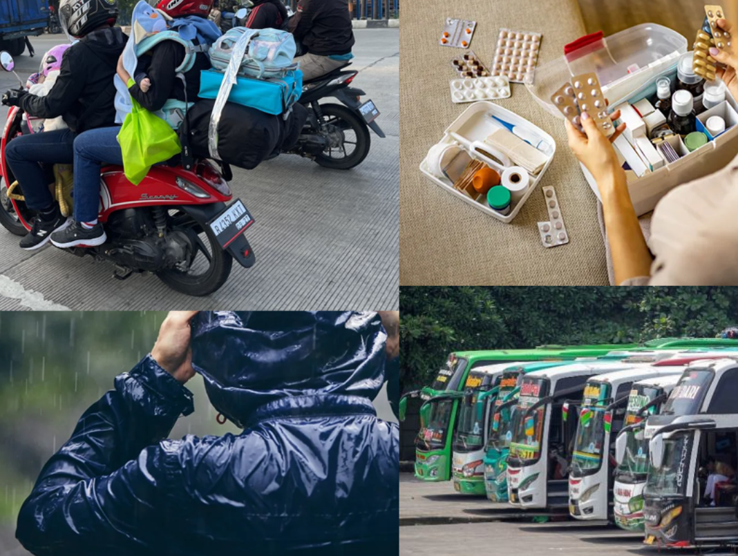 Tips Mudik Saat Musim Hujan Agar Perjalanan Tetap Aman dan Nyaman