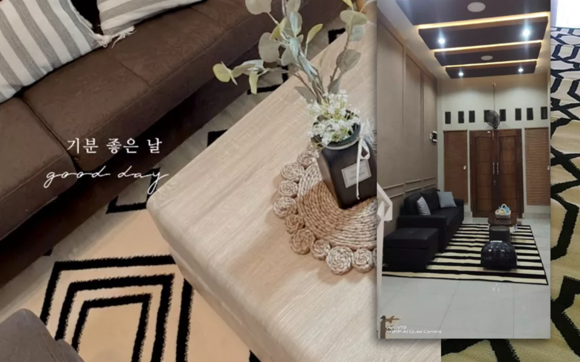 Percantik Ruang dengan Karpet Monokrom dari Carpet Shop Indonesia