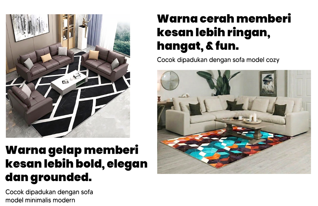 Cara Menyesuaikan Karpet dengan Pencahayaan Ruangan