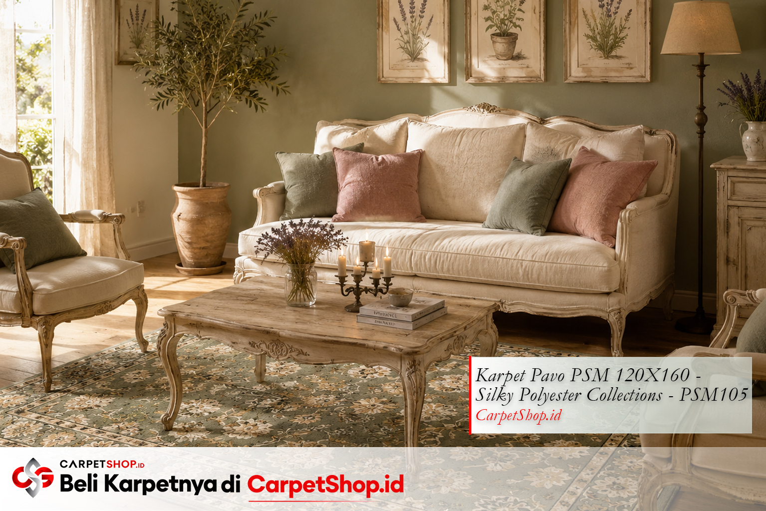 Desain Interior French Country: Panduan + 7 Inspirasi Ruangan yang Hangat dan Elegan