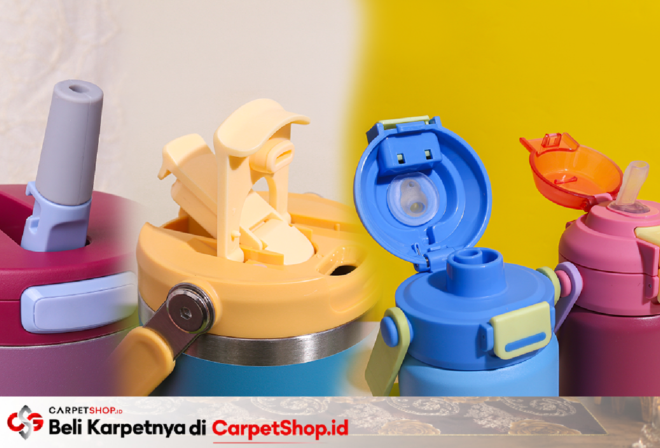 Tumbler Flip Top vs Screw Cap, Mana yang Lebih Praktis?