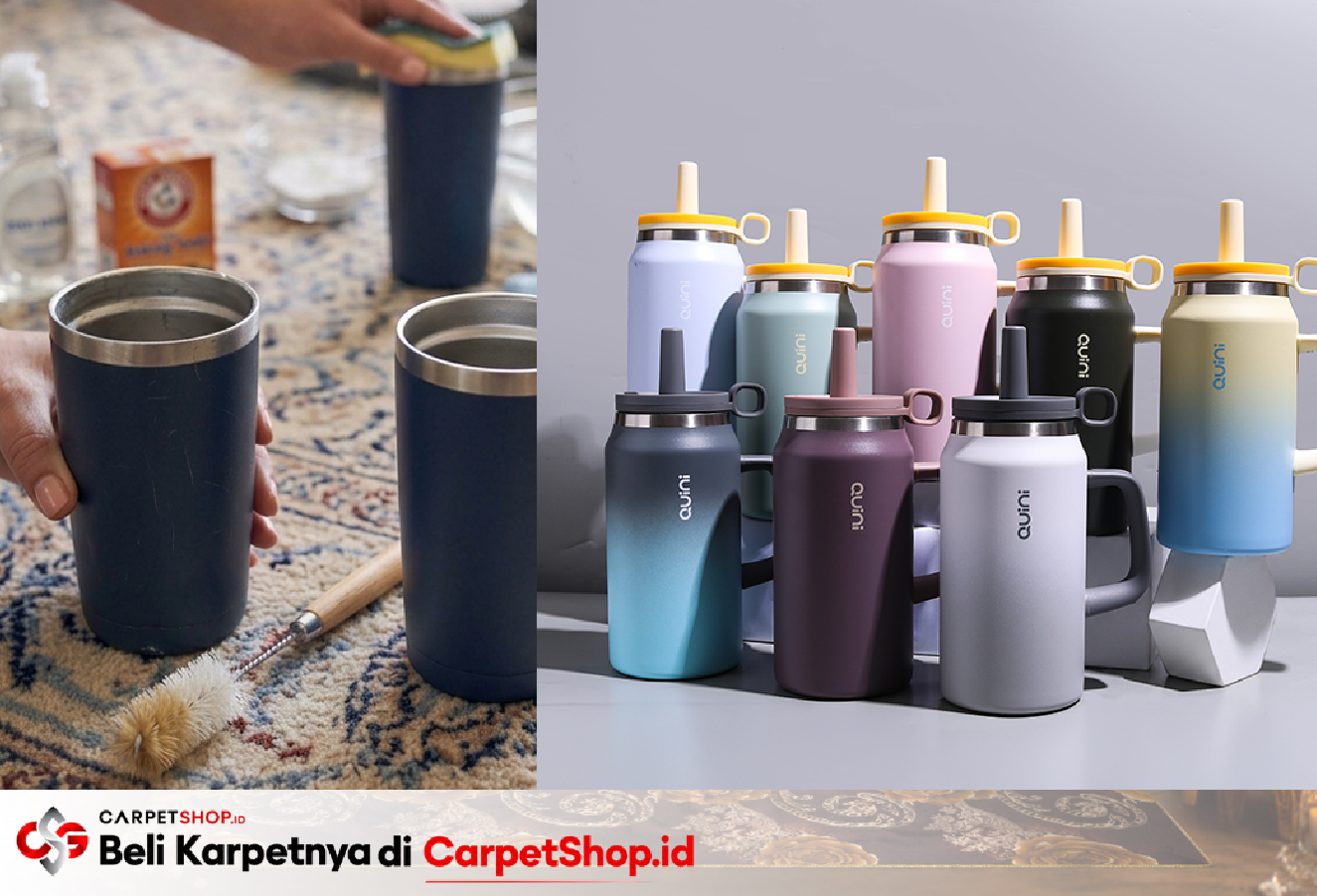Cara Membersihkan Tumbler Stainless Steel agar Tidak Kusam