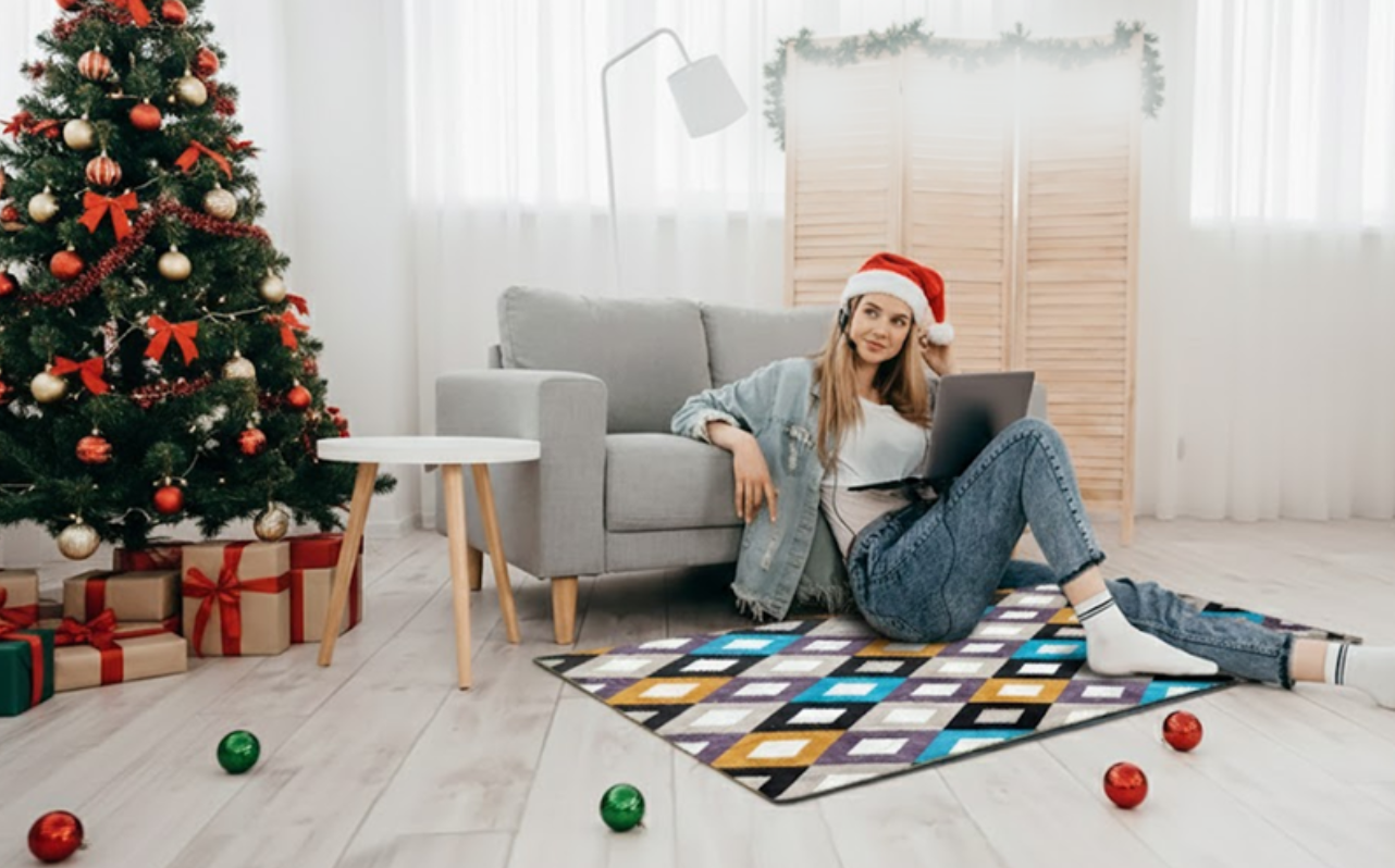 Ide Dekorasi Natal Simple yang Bisa Dimulai dari Karpet