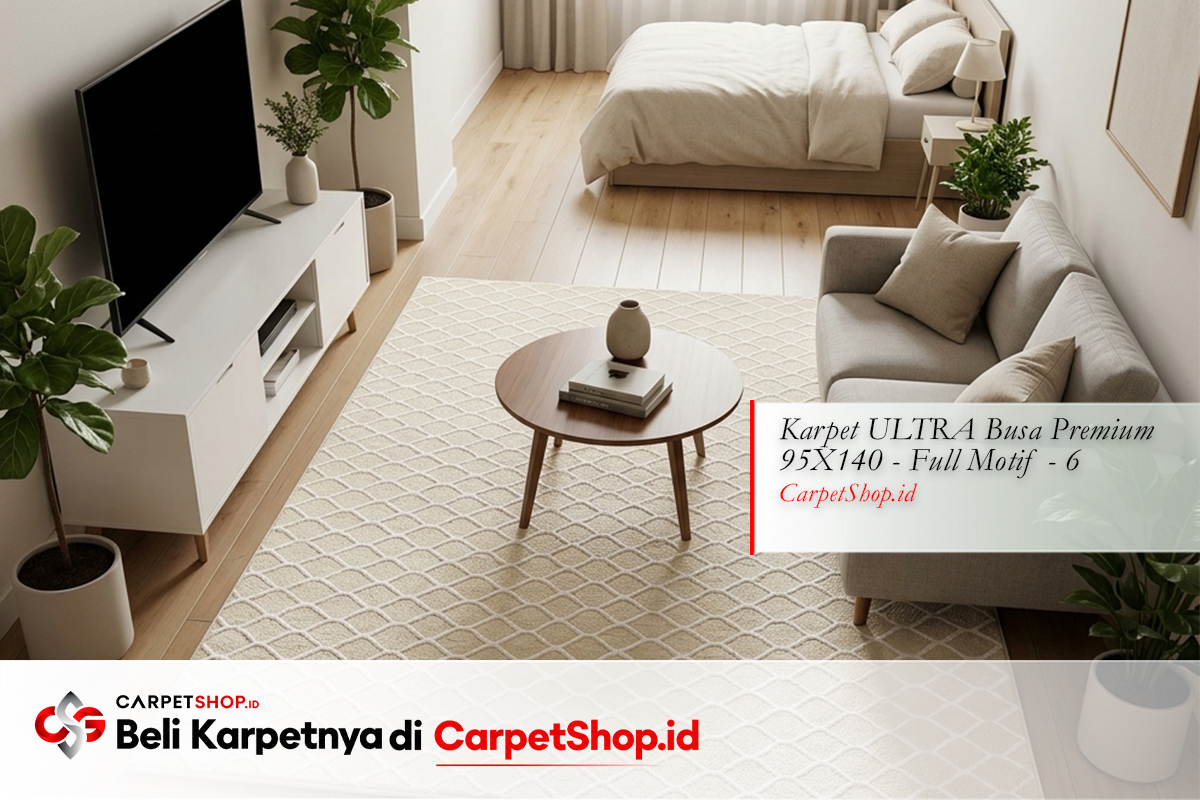 Karpet Apartemen Studio 20–30 m²: Panduan Zone Definer + 7 Inspirasi Urban Living