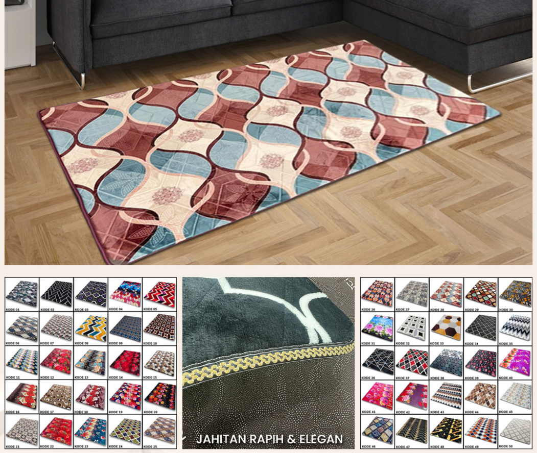 Motif Karpet Busa Terpopuler untuk Rumah Minimalis