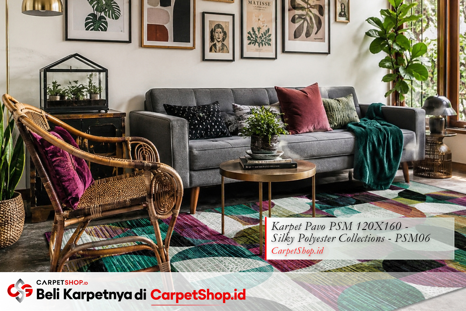 Interior Eclectic: Panduan Mix & Match yang Tidak Berantakan + Inspirasi Karpet