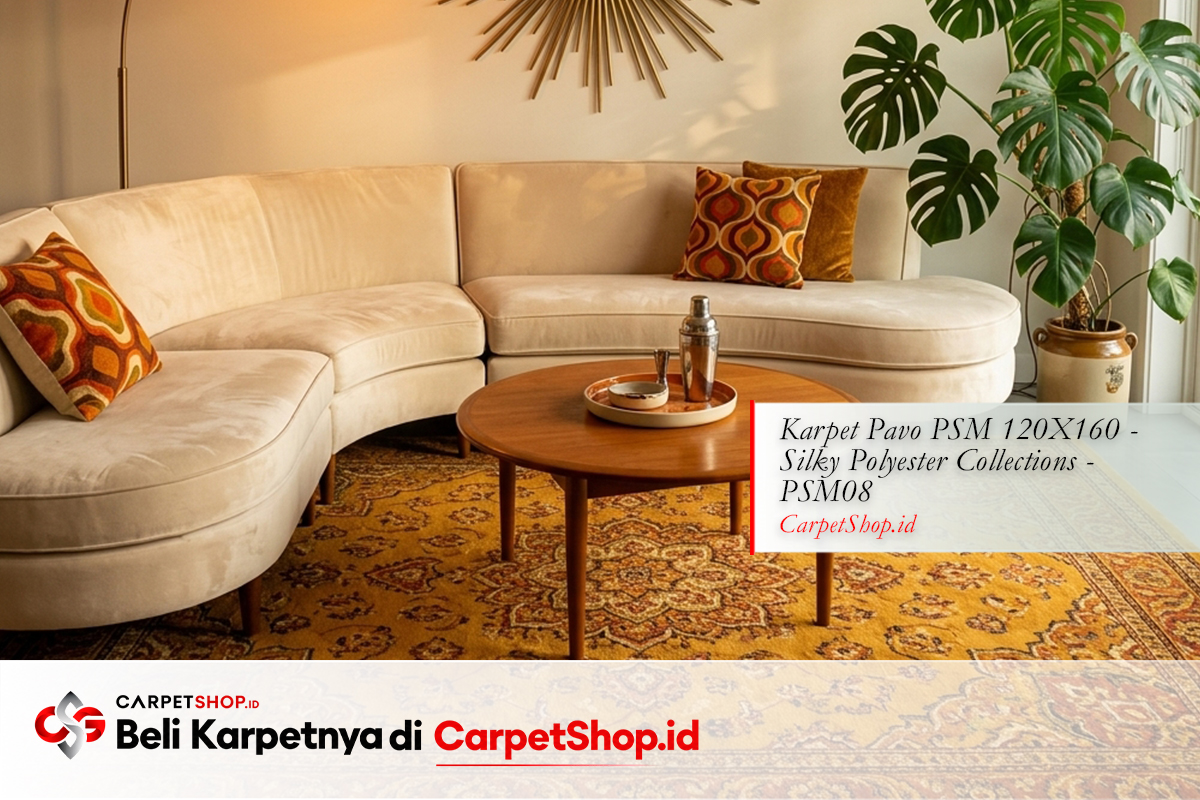Karpet Warna Oranye: Panduan Memilih Shade yang Tepat + 7 Inspirasi Ruangan