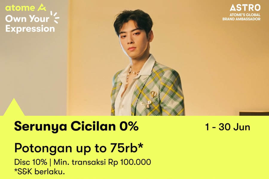 Promo Diskon Up To Rp. 100.000,- by ATOME