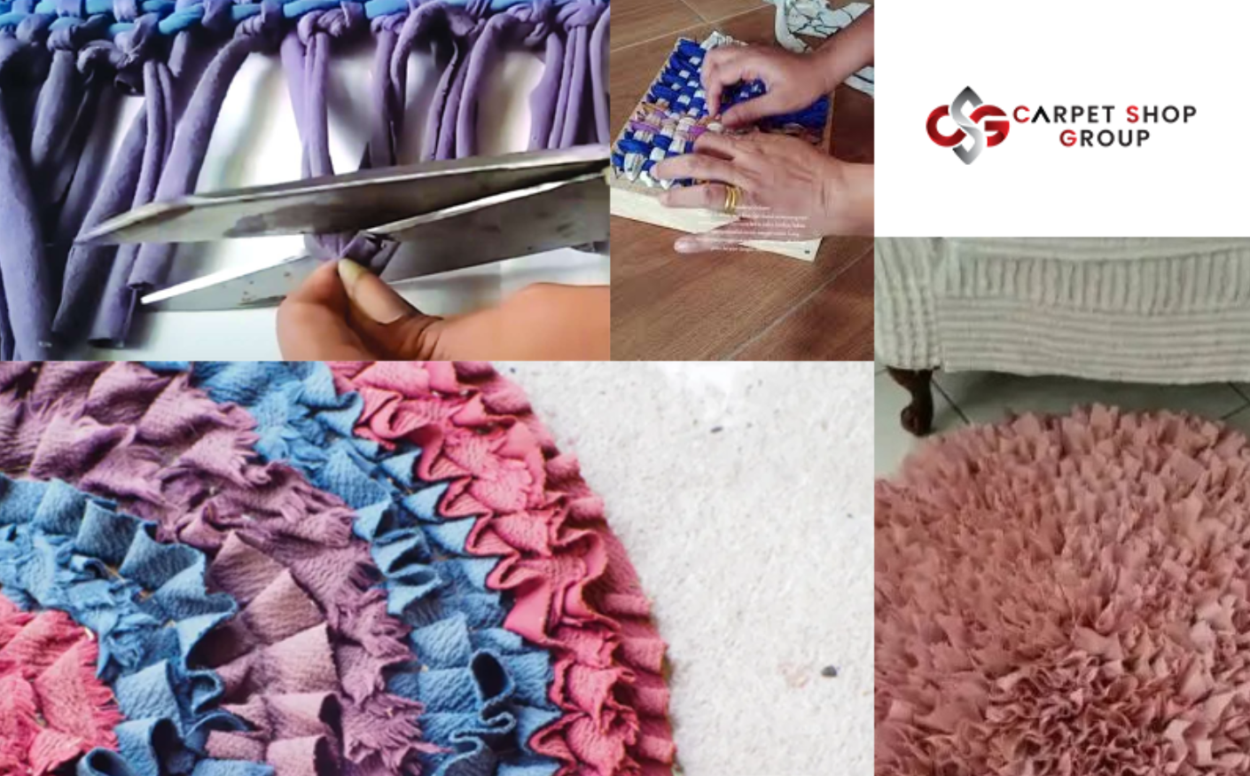 Cara Membuat DIY Keset dari Kaus Bekas