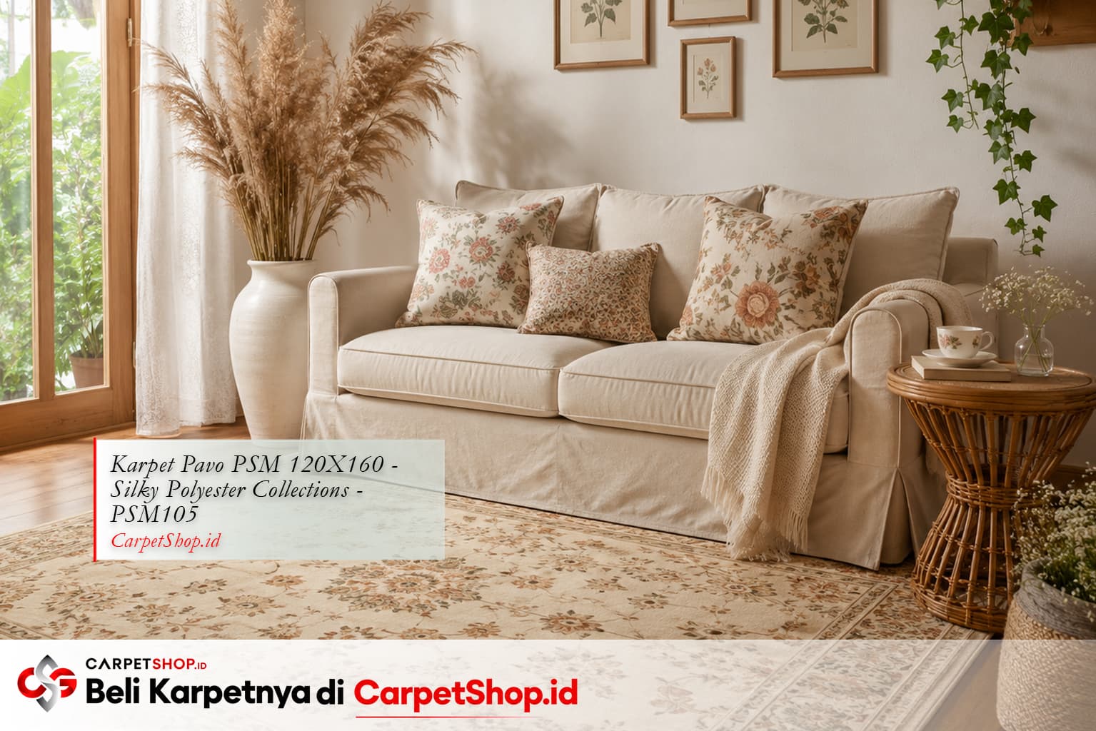 Cottagecore Interior: Cozy, Hangat, dan Penuh Karakter Alam + Inspirasi Karpet