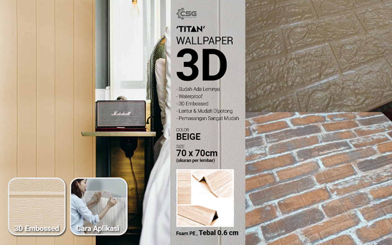 Cara Menentukan Wallpaper 3D yang Tepat untuk Sebuah Ruangan