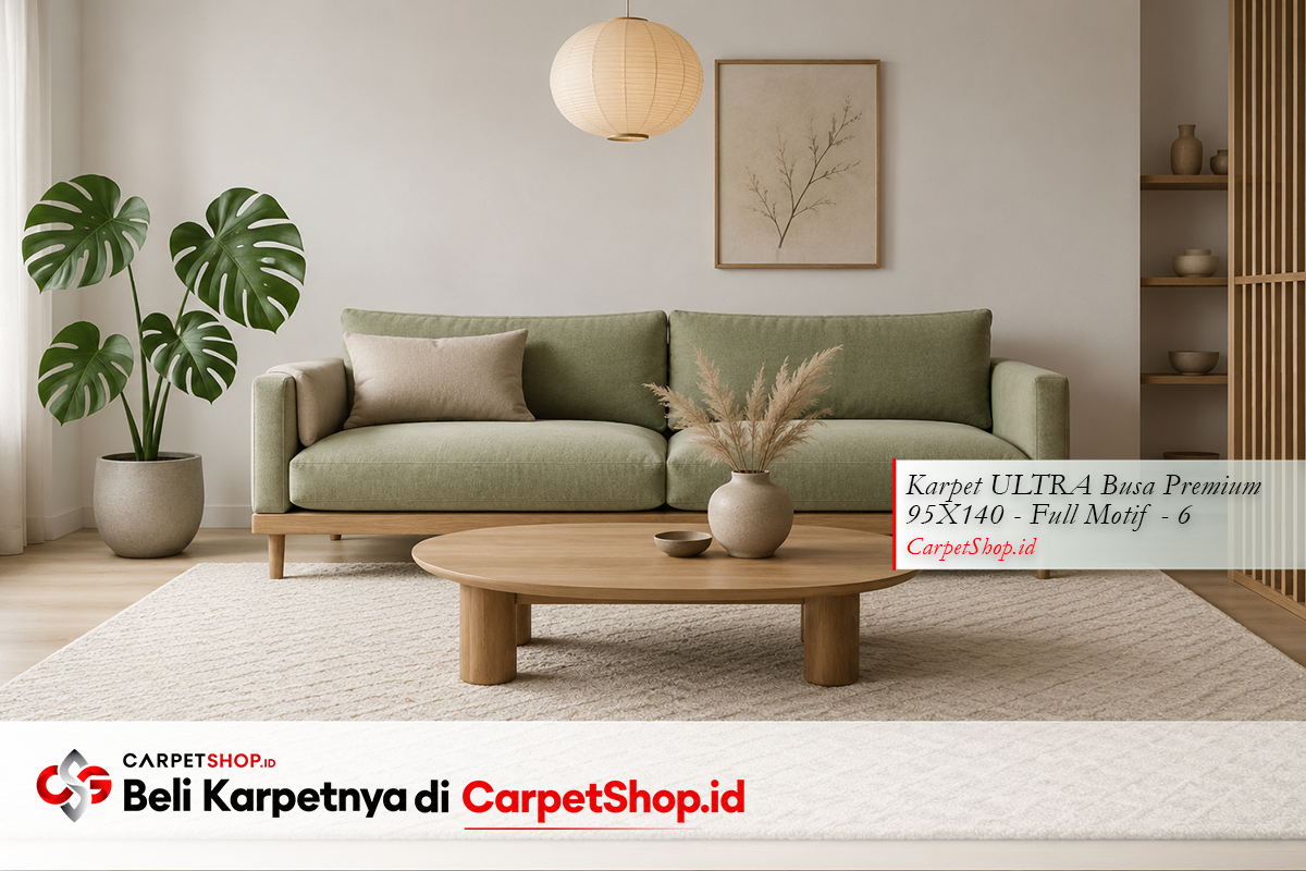 Karpet Cocok untuk Sofa Hijau: 7 Kombinasi yang Selalu Berhasil