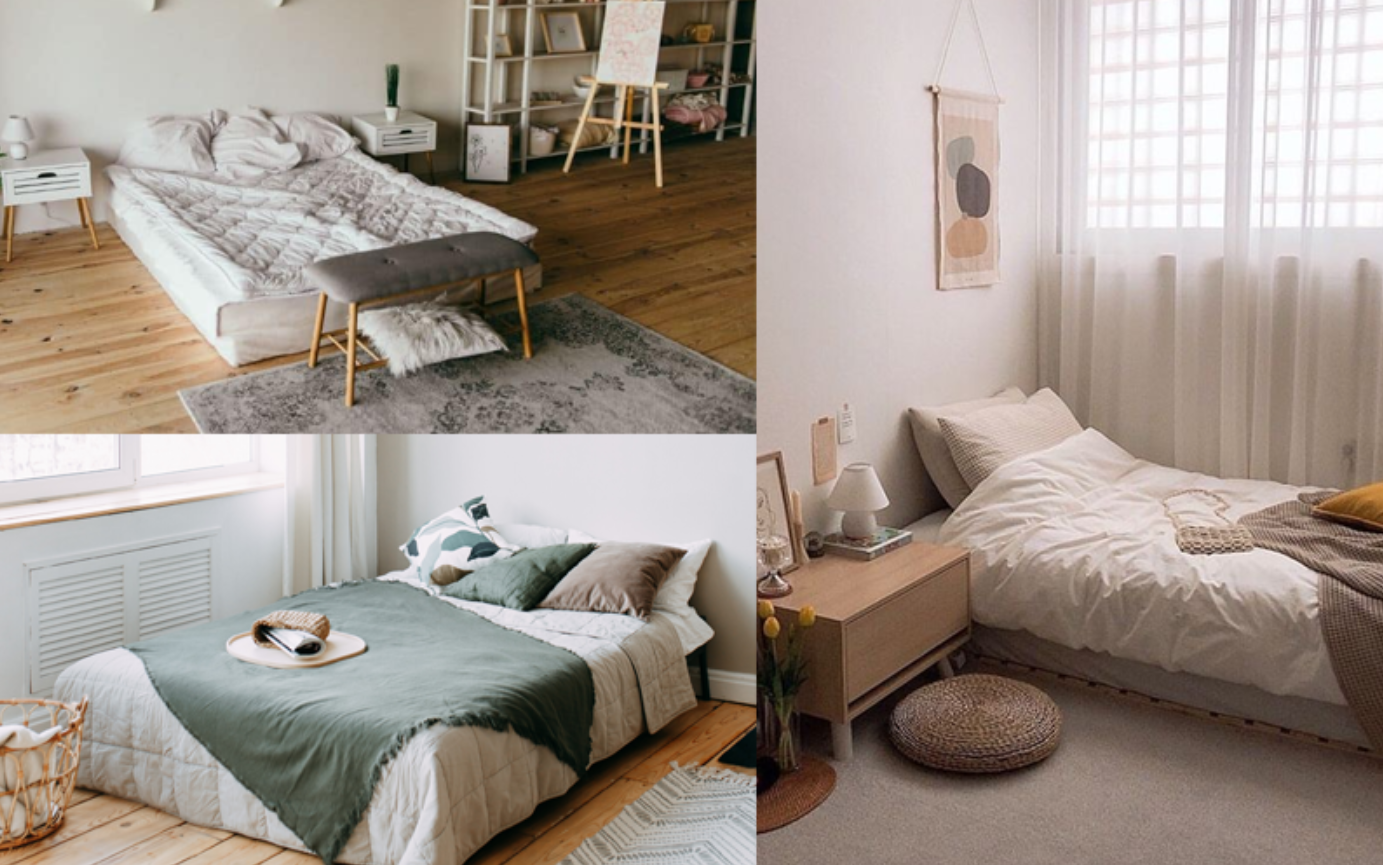 Desain Kamar Tidur dengan Konsep Lesehan, Tetap Nyaman dan Estetik