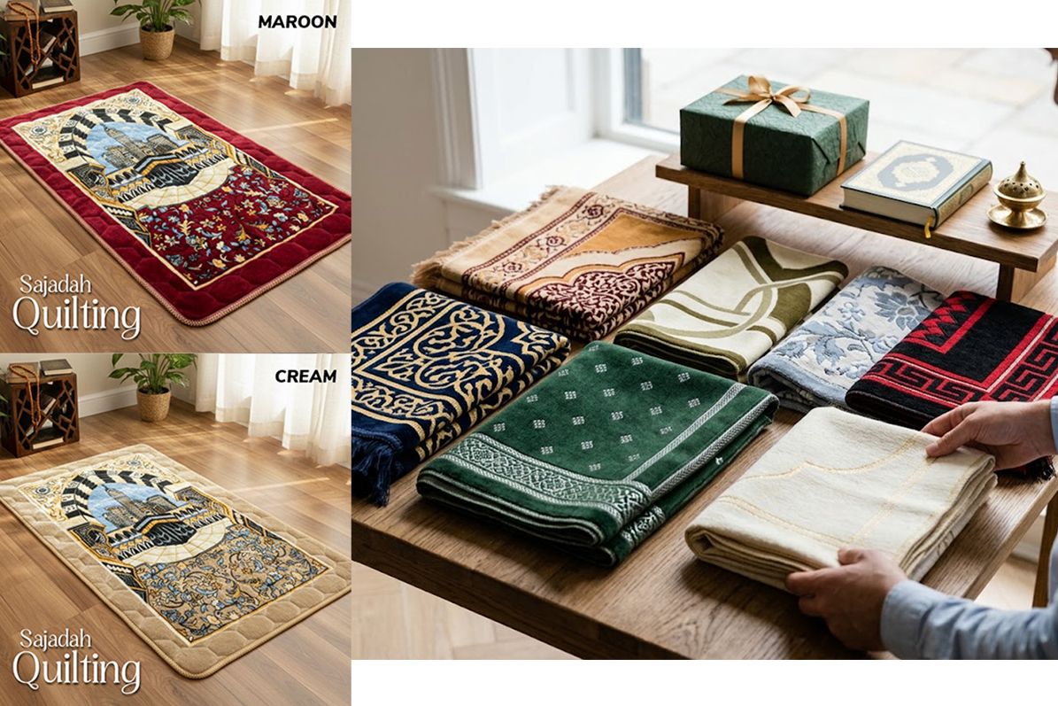 Cara Memilih Motif dan Warna Sajadah yang Berkesan sebagai Hadiah