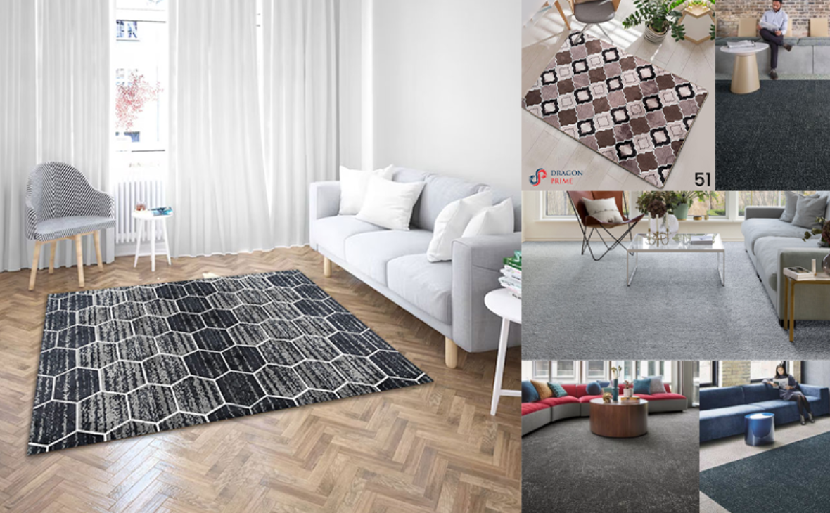 Inspirasi Ruang Tamu Minimalis dengan Karpet Abu-Abu untuk Tampilan Simpel Tapi Elegan