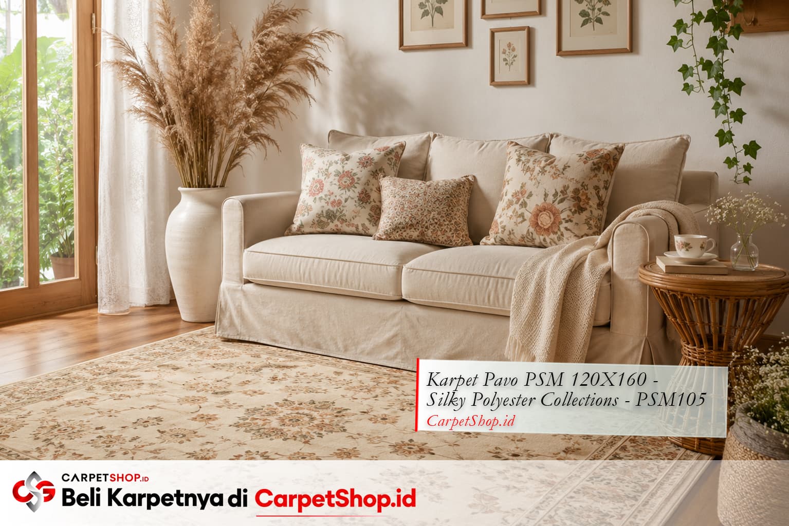 Cottagecore Interior: Cozy, Hangat, dan Penuh Karakter Alam + Inspirasi Karpet