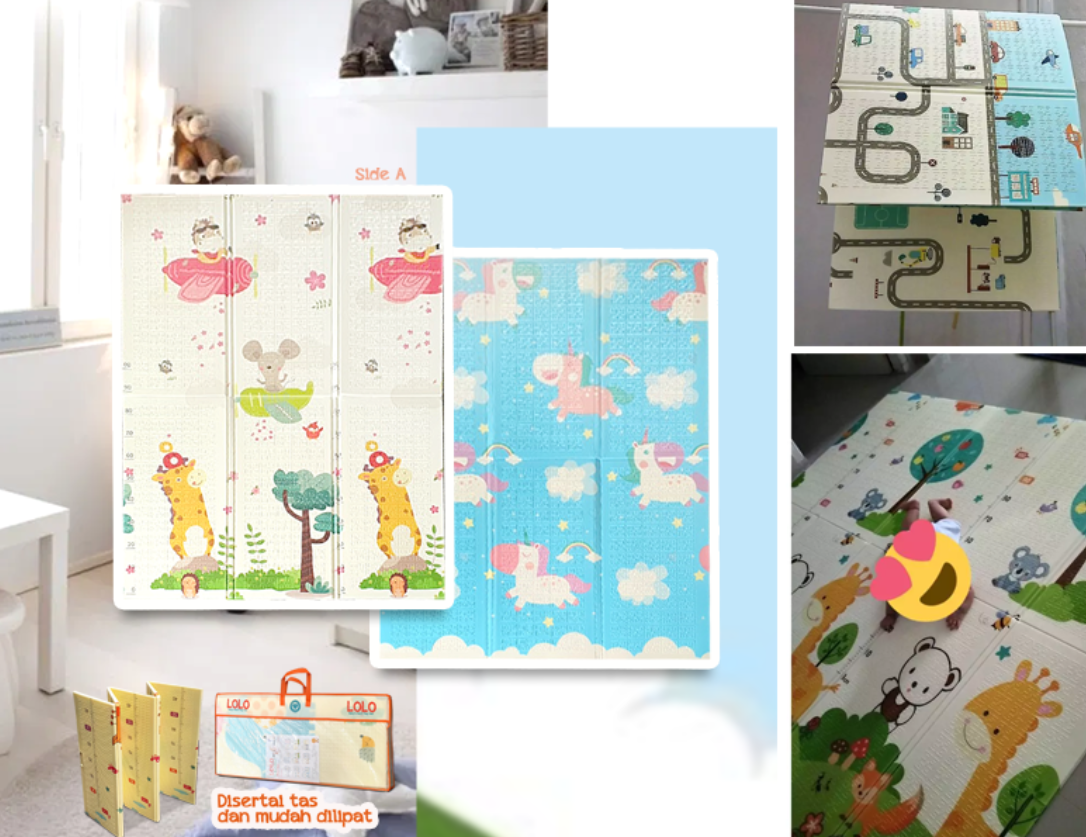 Playmat untuk Bayi vs Balita, Apa Bedanya?