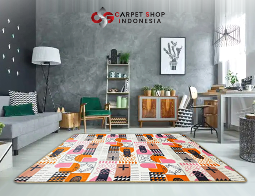 Motif Karpet yang Cocok untuk Konsep Clean Look