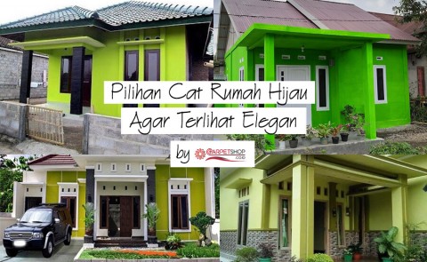 Pilihan Cat Rumah Hijau Agar Terlihat Elegan