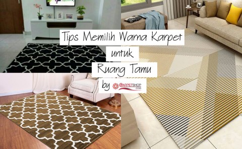 Tips Memilih Warna Karpet untuk Ruang Tamu