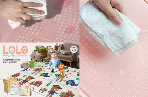 Cara Mencuci Lolo Playmat dengan Tepat agar Tetap Awet dan Tidak Rusak ala Carpet Shop