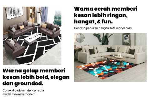 Cara Menyesuaikan Karpet dengan Pencahayaan Ruangan