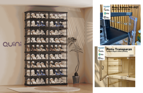 Rak Sepatu Multifungsi, Lebih dari Sekadar Tempat Menyimpan Sepatu