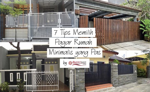 7 Tips Memilih Pagar Rumah Minimalis yang Pas