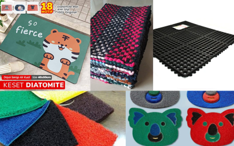 Keset Tradisional vs Keset Diatomite, Pilih yang Mana untuk Kamar Mandi Anda?