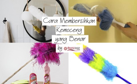 Cara Membersihkan Kemoceng yang Benar