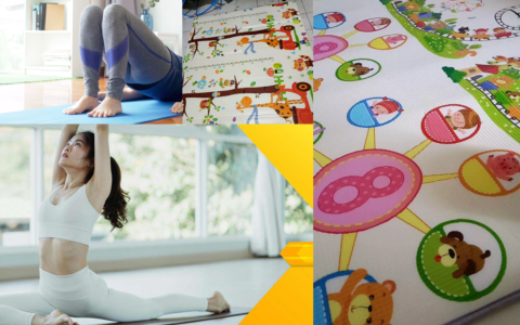 Playmat Lipat Tidak Hanya untuk Bayi, Cocok Juga untuk Yoga!