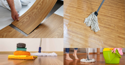Cara Membersihkan Lantai Vinyl dengan Cepat dan Aman