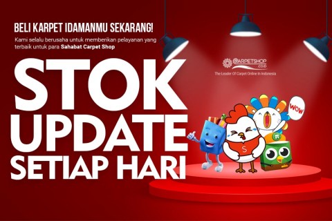 KAMI UPDATE STOK SETIAP HARI!