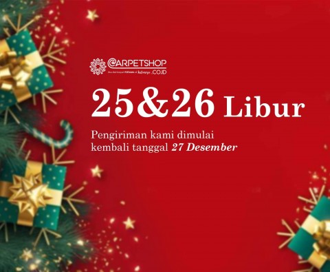25-26 Desember 2021 LIBUR PENGIRIMAN