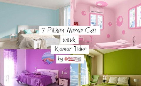 7 Pilihan Warna Cat untuk Kamar Tidur