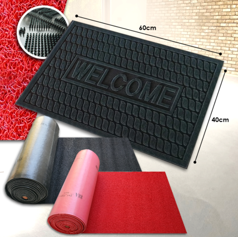 Perbandingan Karpet PVC Brush, S-Type, dan Mie