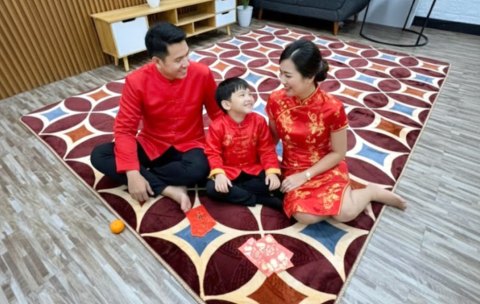 Ide Dekorasi Imlek Simple dari Rumah, Dimulai dari Karpet