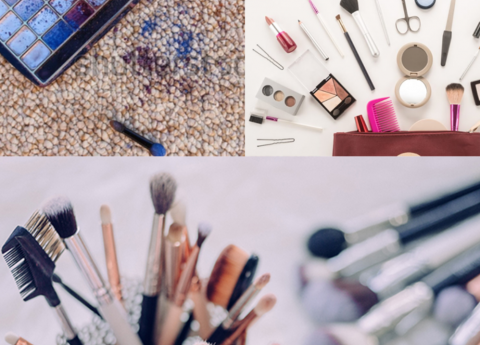 Cara Bersihkan Karpet Dari Tumpahan Make-up
