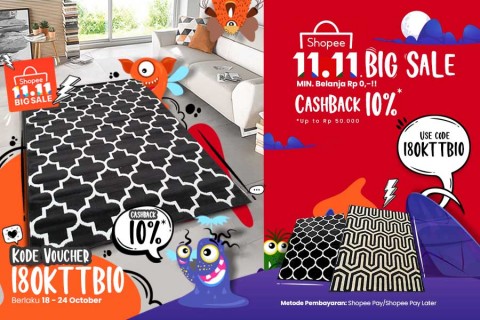 SHOPEE 11.11 BIG SALE SEBENTAR LAGI!!!