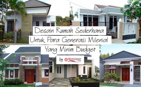  Desain Rumah Sederhana Untuk Para Generasi Milenial Yang Minim Budget