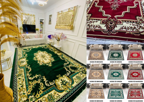 Mengenal Ciri Khas Karpet Klasik: Elegan, Artistik, dan Tak Lekang oleh Waktu