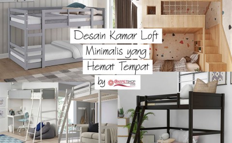 Desain Kamar Loft Minimalis yang Hemat Tempat