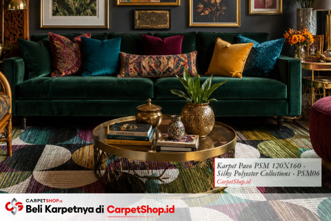 Desain Interior Maximalist yang Terstruktur: Panduan dan 7 Inspirasi Berkarpet