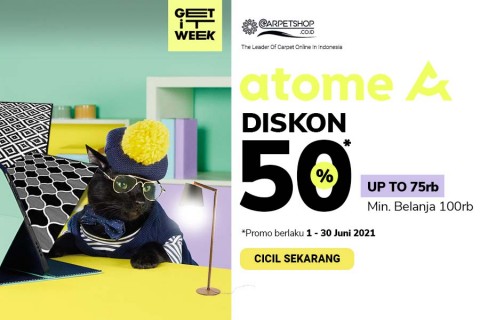 DISKON 50% by ATOME