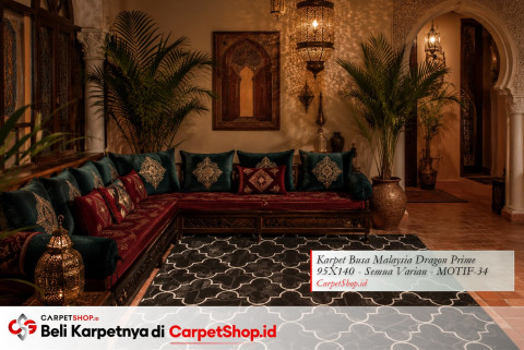Desain Interior Maroko yang Eksotis dan Memukau + Inspirasi Karpet