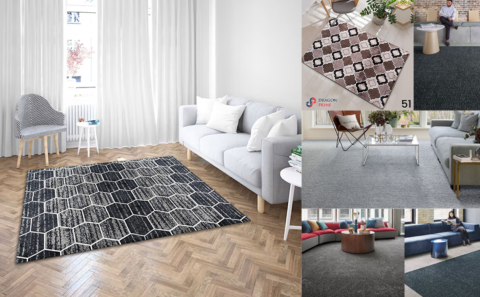 Inspirasi Ruang Tamu Minimalis dengan Karpet Abu-Abu untuk Tampilan Simpel Tapi Elegan