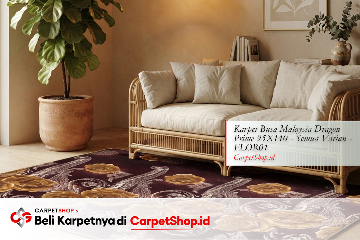 Karpet terbaik nilai terjangkau 2026 Dragon Prime 95X140 FLOR01