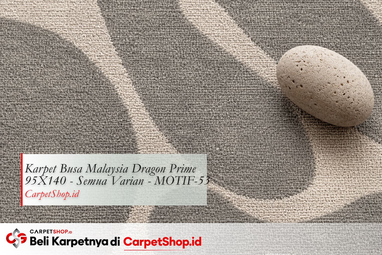 Detail karpet contemporary 2026, Karpet Dragon Prime 95X140 MOTIF-53